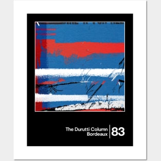 The Durutti Column - Bordeaux / Minimalist Graphic Artwork Design Posters and Art